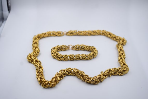 Gold Plated Cuban Style Link Bracelet | 52g 14kt 9