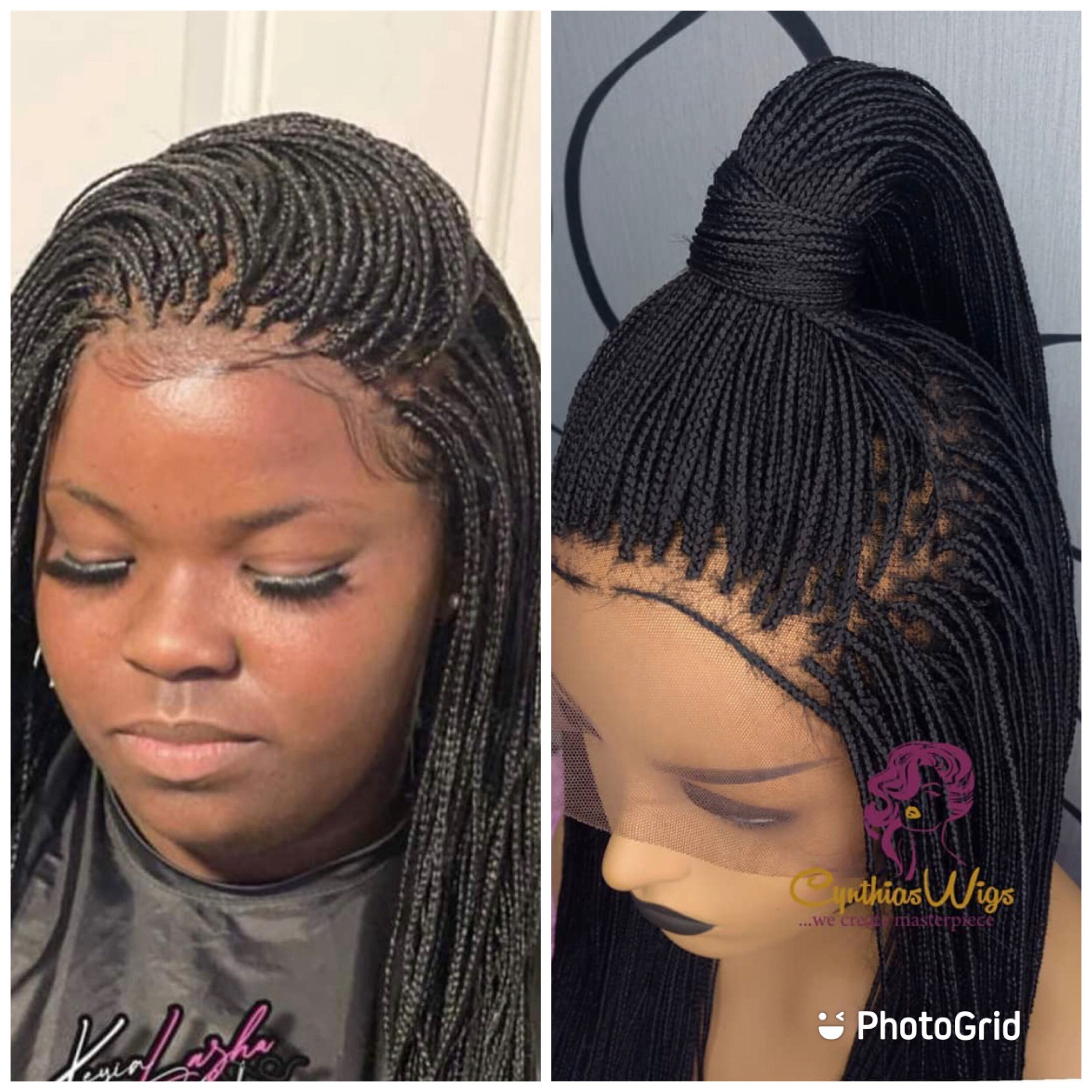 Micro Box Braids - Etsy
