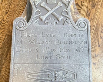 Disney Spirit Hocus Pocus 30" Billy Butcherson Tombstone Blow Mold Prop NEW