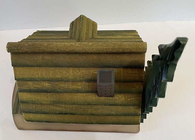 Holiday Log Cabin Advent Calendar Rustic Wood 24 Doors Rotates Rare Holiday Log Cabin Advent Calendar Rustic Wood 24 Doors Rotates Rare