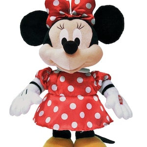 Disney Minnie Mouse Deluxe Dancing Animated Plush 15" Vintage 2013 VIDEO zdjęcie 1