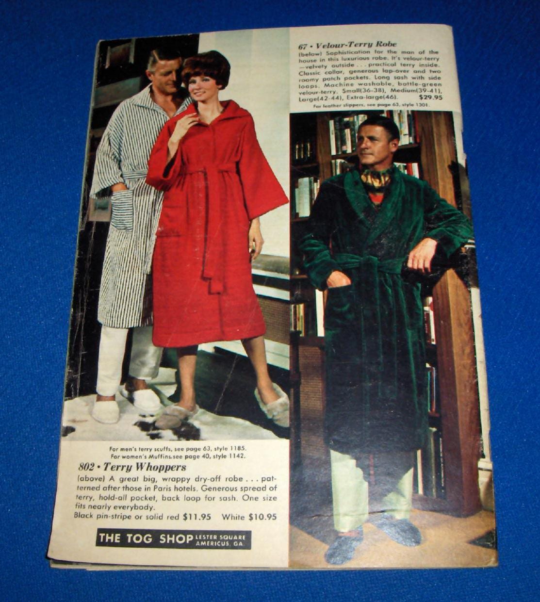 1968 THE TOG SHOP Fashion Catalog Fall and Holiday Clothing Women's