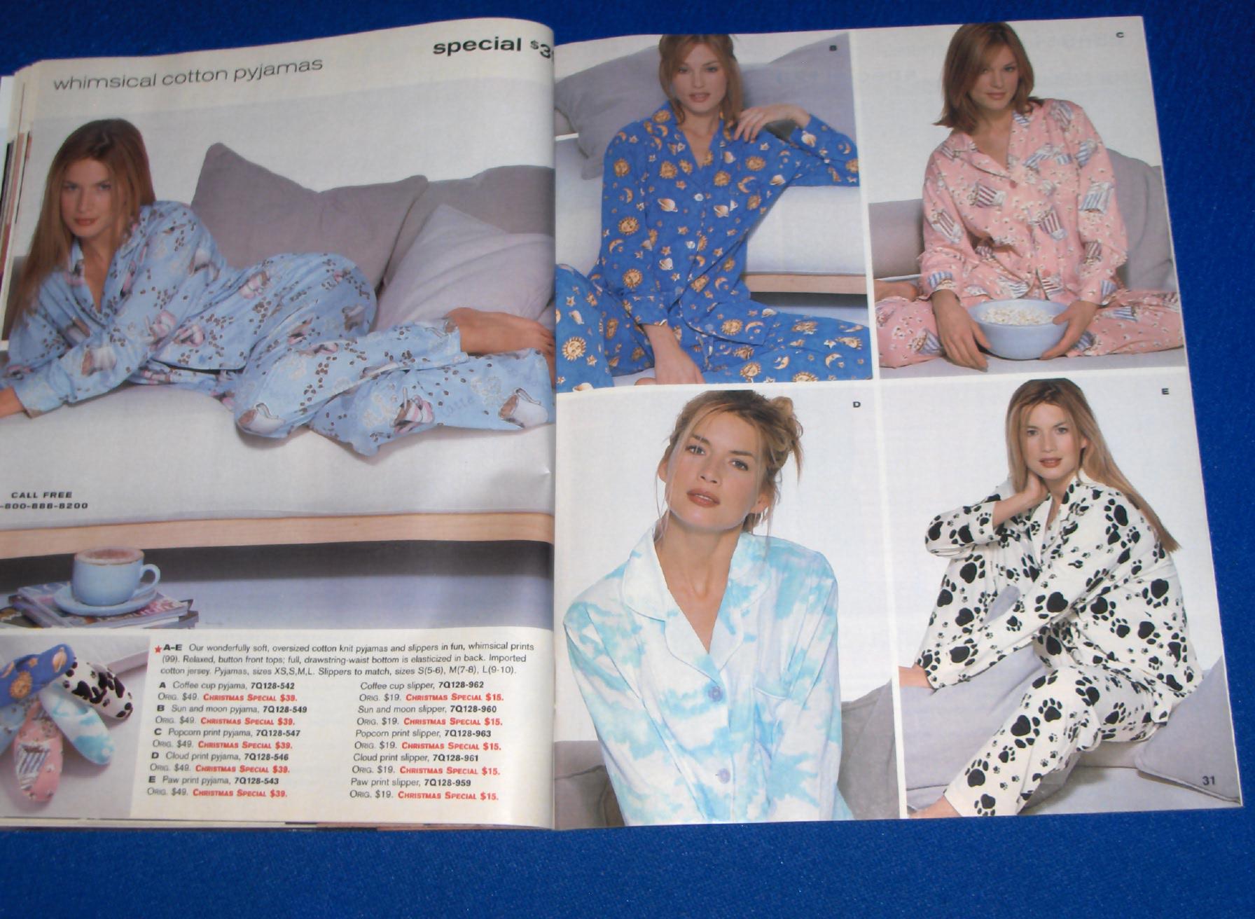 1998 Victoria's Secret Catalog Babydoll Clothing Spicy Sexy Lingerie