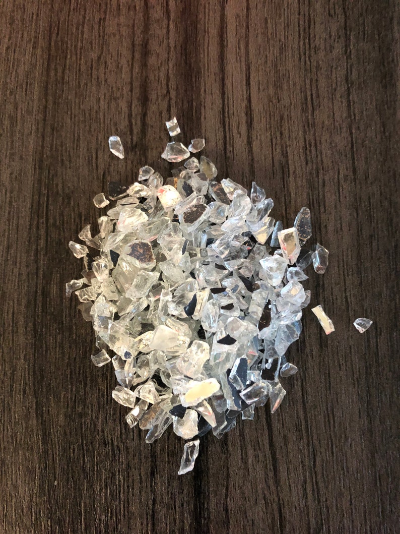 Crushed Mirror Glass for Artwork Aquariums Epoxy Resin Etsy