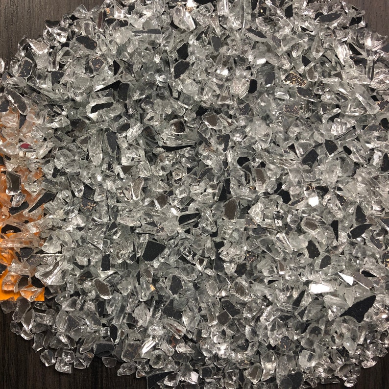Crushed Mirror Glass for Artwork Aquariums Epoxy Resin Etsy