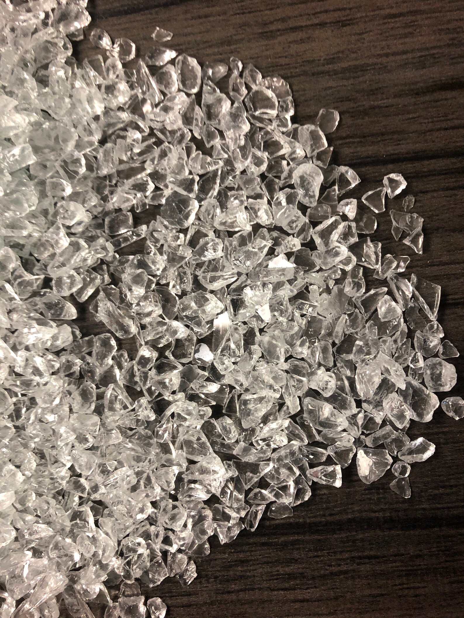 Bulk 5 Lbs Crushed Glass Mirror Glass Plate Glass Prism Etsy