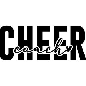 Cheer Coach SVG, Cheerleader Coach SVG, Cheer Coach Shirt SVG, Cheerleader Svg, Cheerleader Svg,  Cheer Season Svg, Png Sublimation Cricut