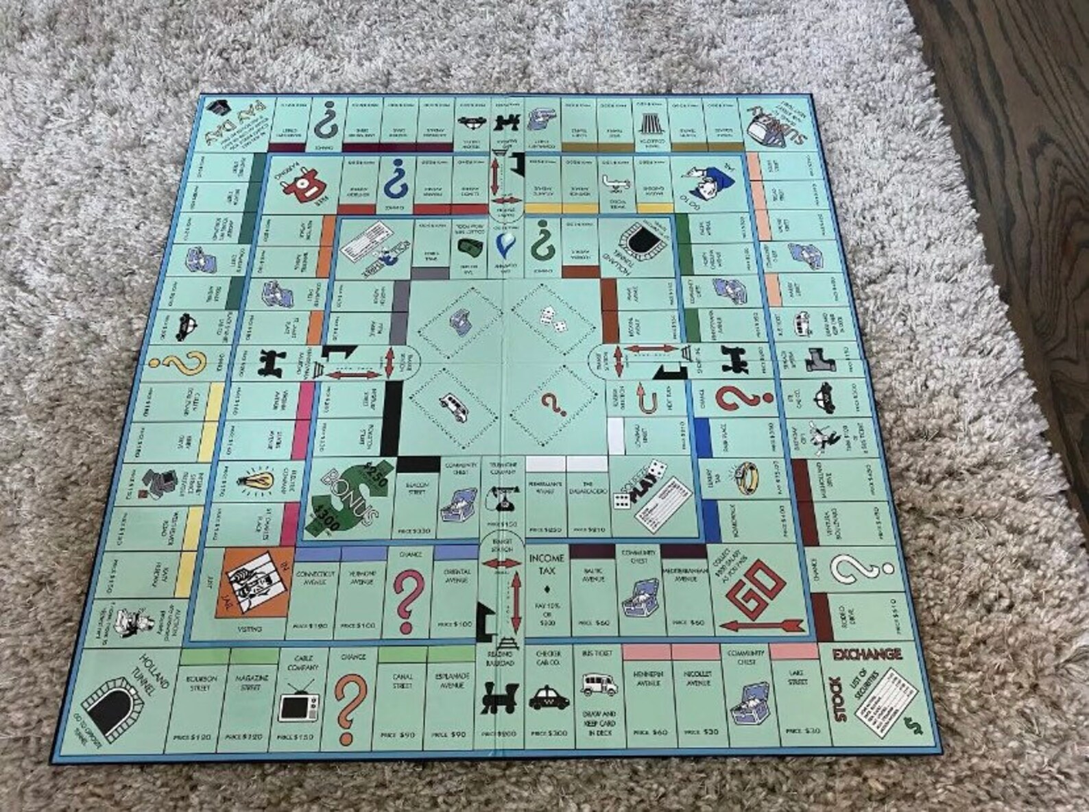 Ultimate Monopoly board Etsy