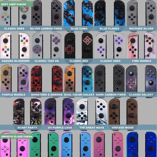 Custom Nintendo Switch Joy Cons Make Your Own Nintendo Switch Joy Cons