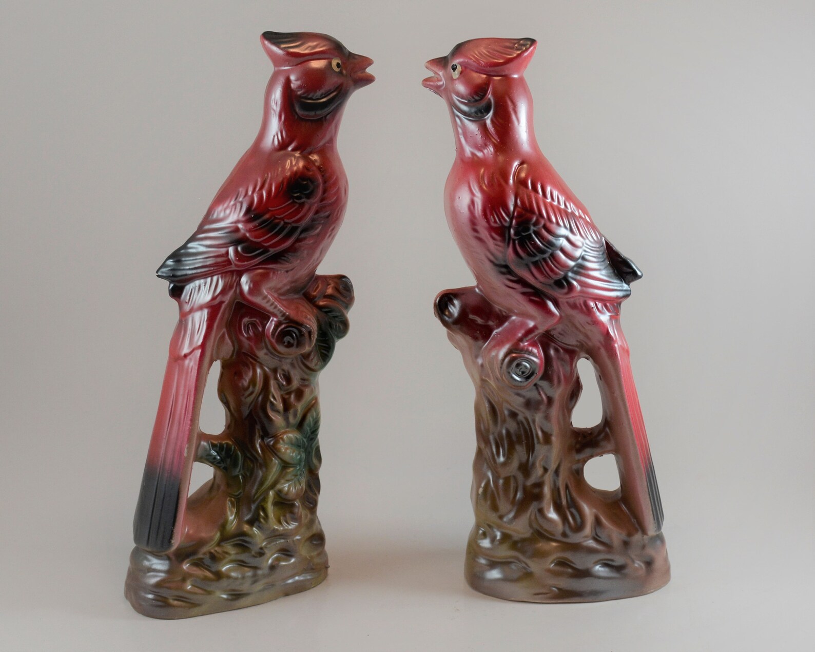 Pair of Cardinal Statues Etsy