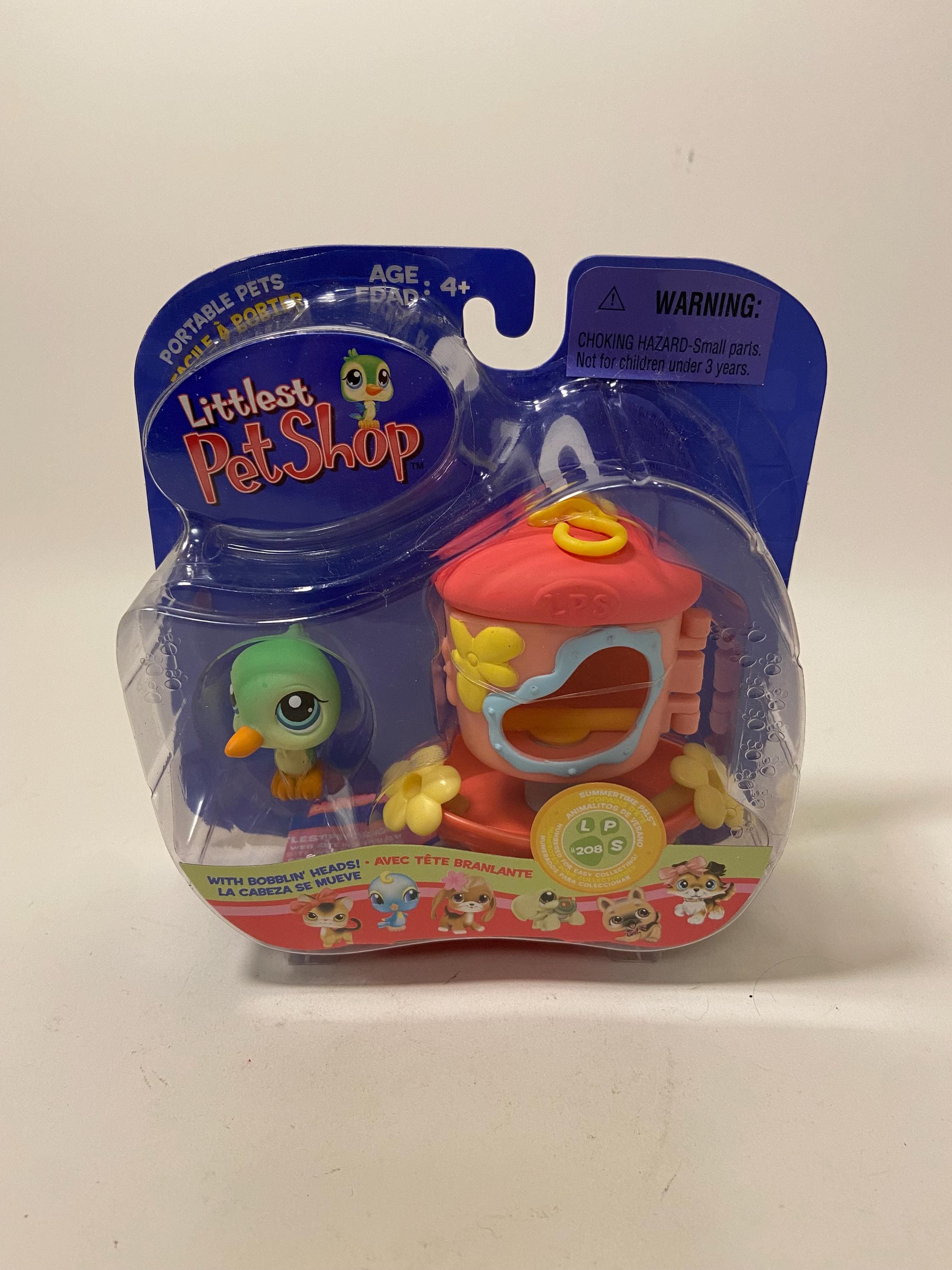 Littlest Pet Shop Green Hummingbird With Feeder #208 - Etsy