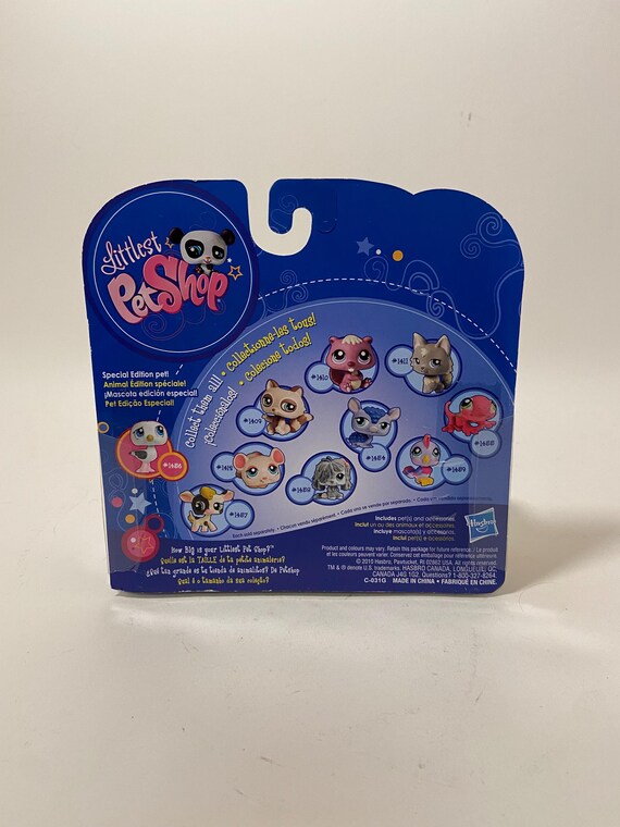 Littlest Pet Shop LPS - Lot De 2 : Tatou N°1454 Et Gecko N°1455 - Hasbro - Neufs