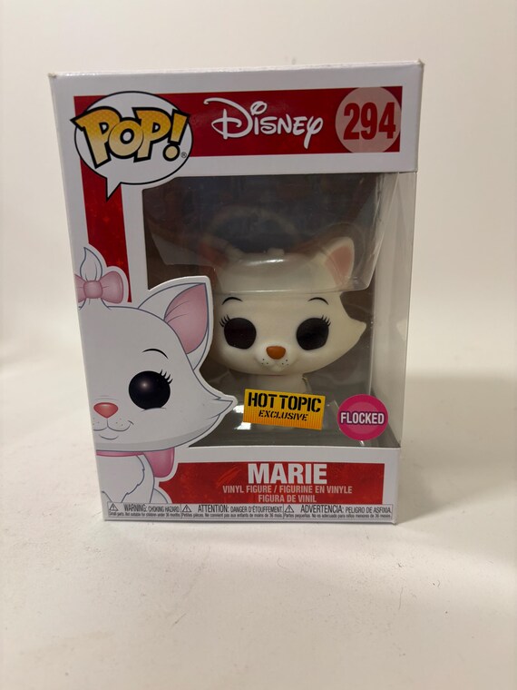 Disney the Aristocats Marie Flocked Funko Pop 294 in Original Box