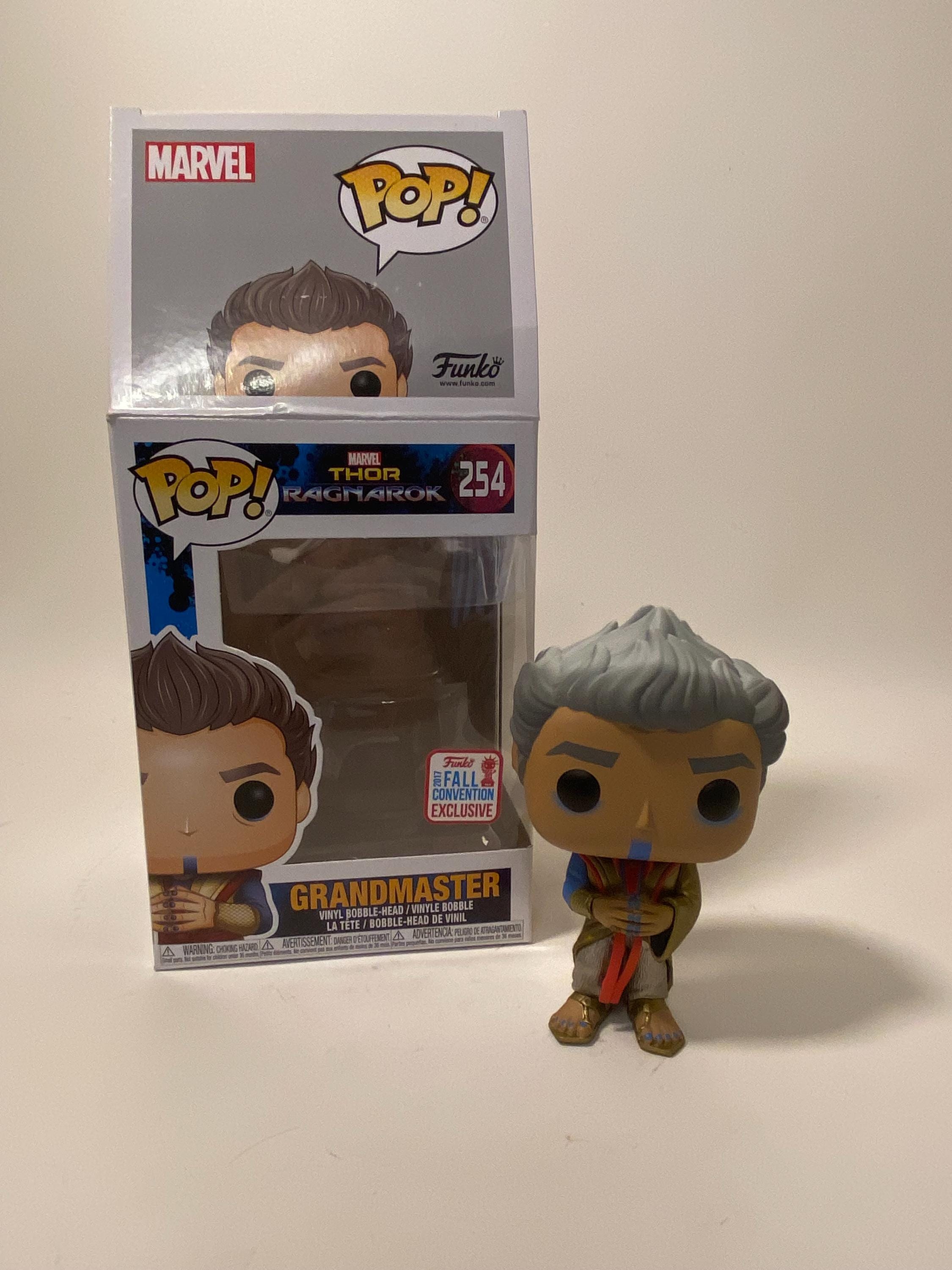 Marvel - Thor Ragnarok Grandmaster 254 Comic Con Funko POP - Etsy