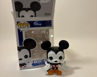 Disney Mickey Mouse 01 Funko Pop - Etsy