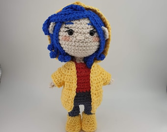 CROCHET PATTERN Coraline Amigurumi