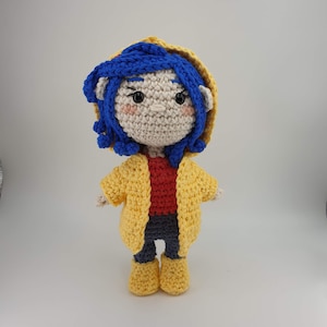 CROCHET PATTERN Coraline Amigurumi