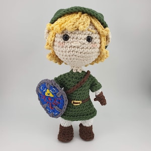 CROCHET PATTERN Legend of Zelda Link Amigurumi