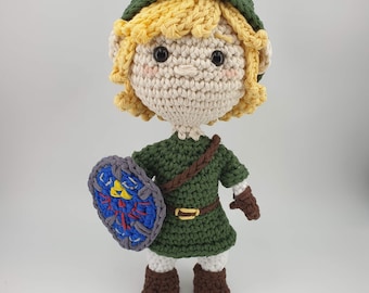 CROCHET PATTERN Legend of Zelda Link Amigurumi