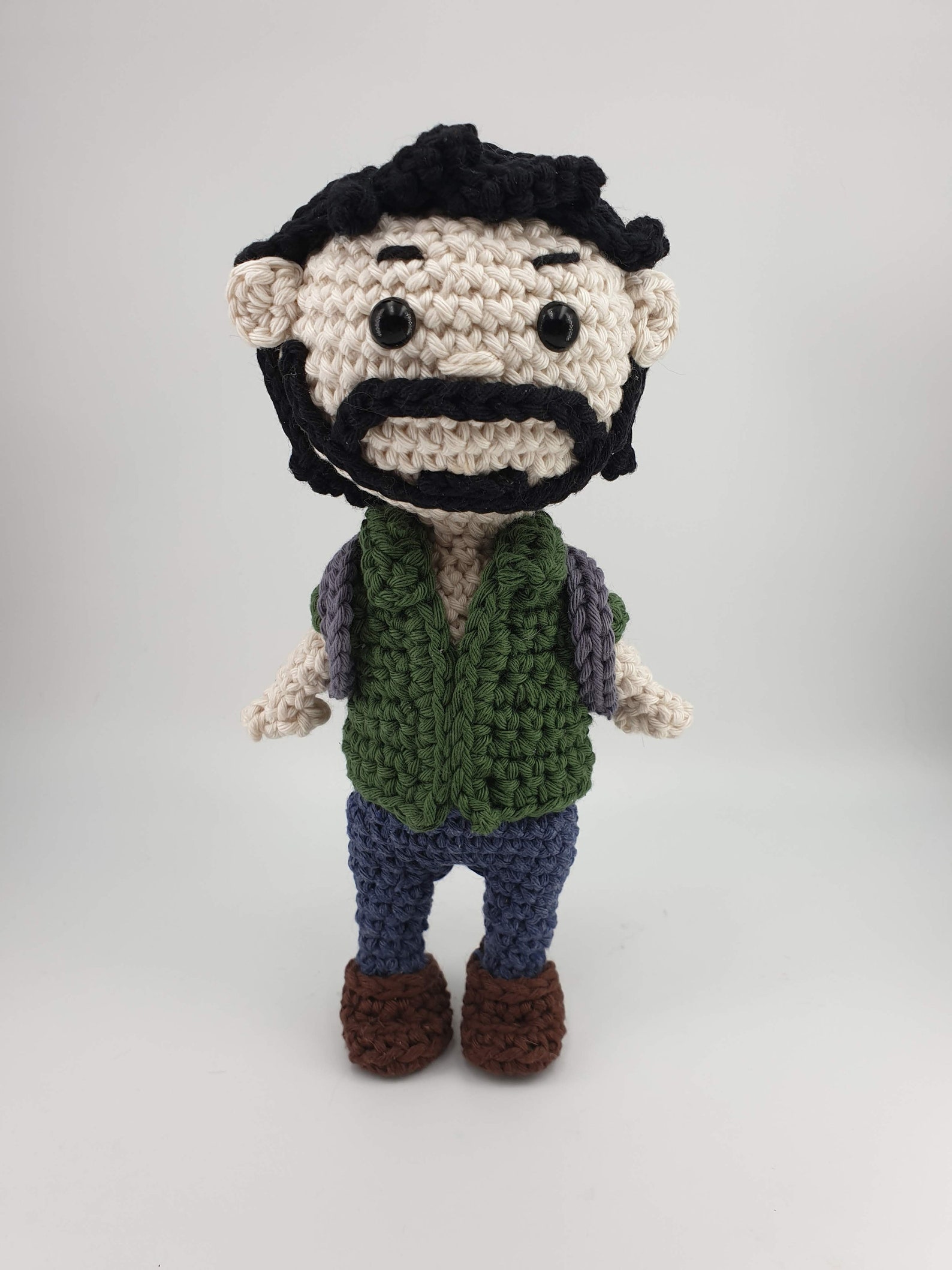 CROCHET PATTERN Joel from The Last of Us Amigurumi - Etsy España