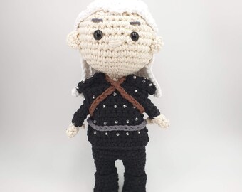 CROCHET PATTERN The Witcher : Geralt of Rivia Amigurumi