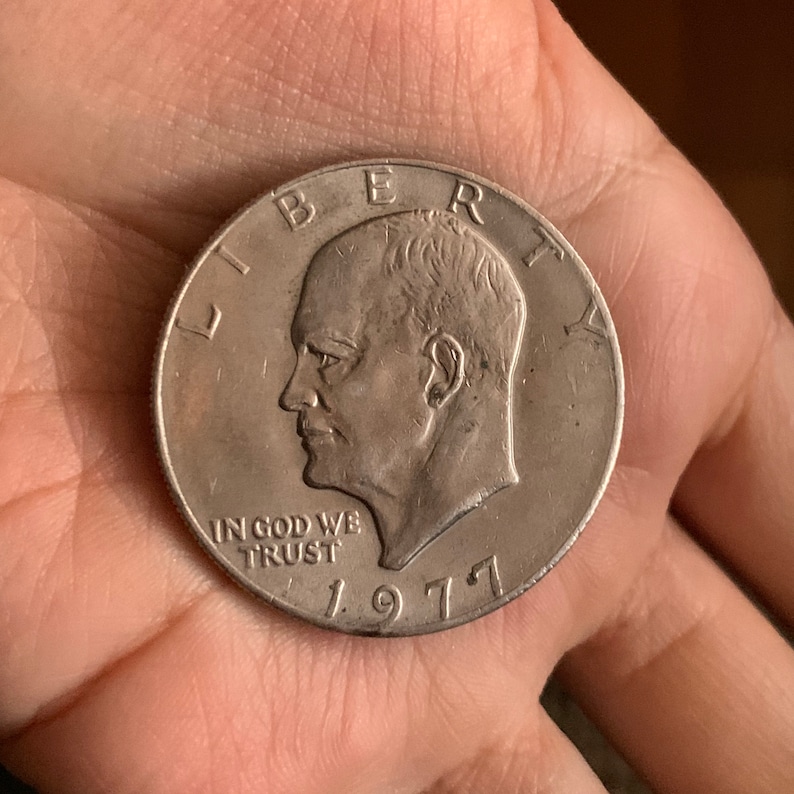 1972 Eisenhower One Dollar Coin Value Joacg michael-kittle-rare-coins-1977-eisenhower-dollar-pcgs-ms66-cac