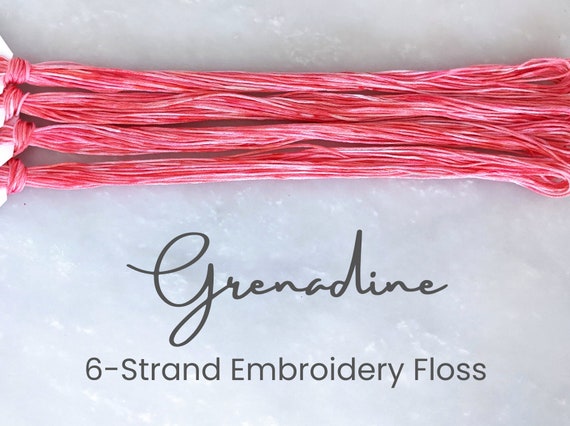 Cross Stitch Row Line Tools 30-Bit Embroidery Floss Thread