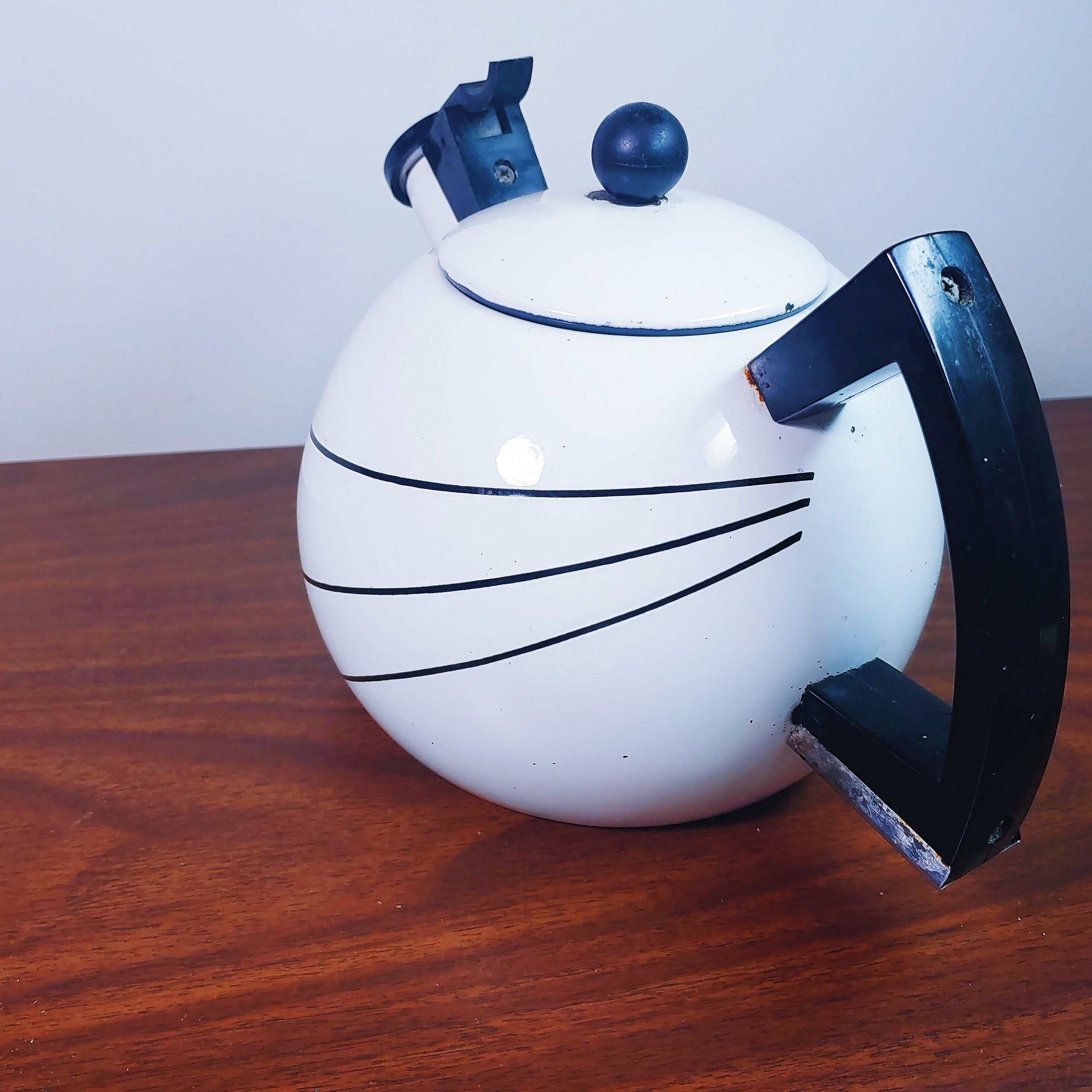 Copco Tea Kettle. Vintage Copco Enamel Kettle Sam Lebowitz Etsy