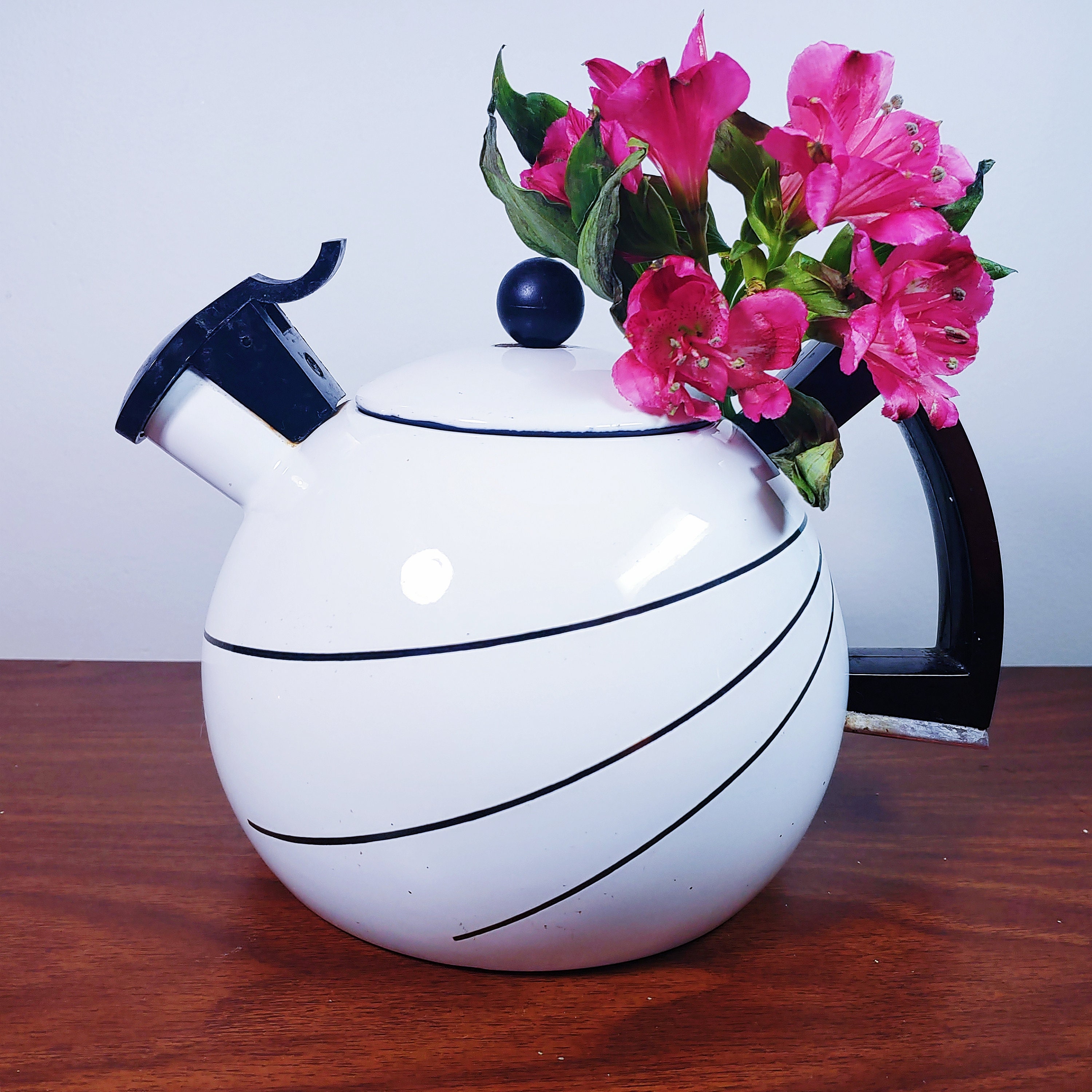 Copco Tea Kettle. Vintage Copco Enamel Kettle Sam Lebowitz Etsy