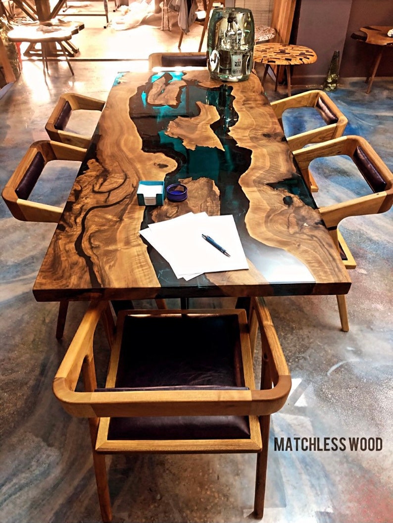 The 5 Best Blue Epoxy Resin Table Top Reviews of All Time 5 Blue Epoxy Resin Table Tops