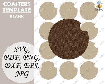 Download Car Coaster Template Etsy