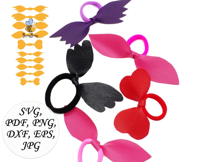 Download 5 Bundle Bow Svg Pinch Hair Bow Svg Bundle Template Five Hair Bows Craft Supplies Tools Paper Jewellerymilad Com