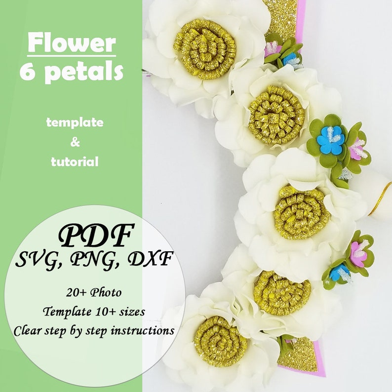 Free Free 313 6 Petal Flower Svg SVG PNG EPS DXF File