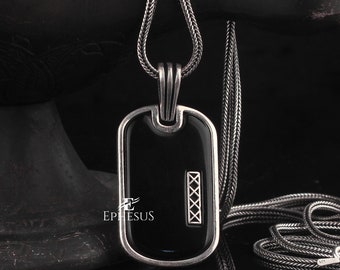 onyx dog tag