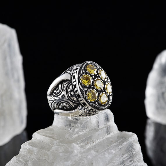 Large yellow hotsell topaz ring