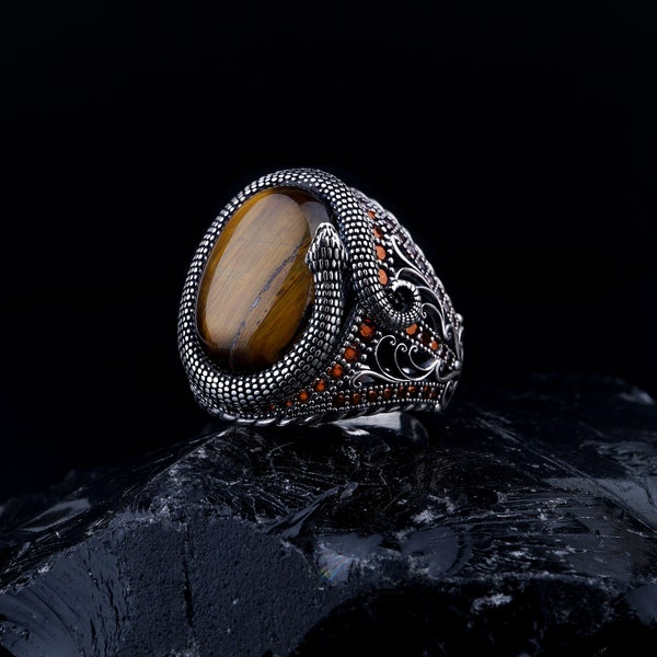 Ouroboros Ring - Etsy