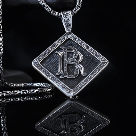 Sterling cheap silver initials