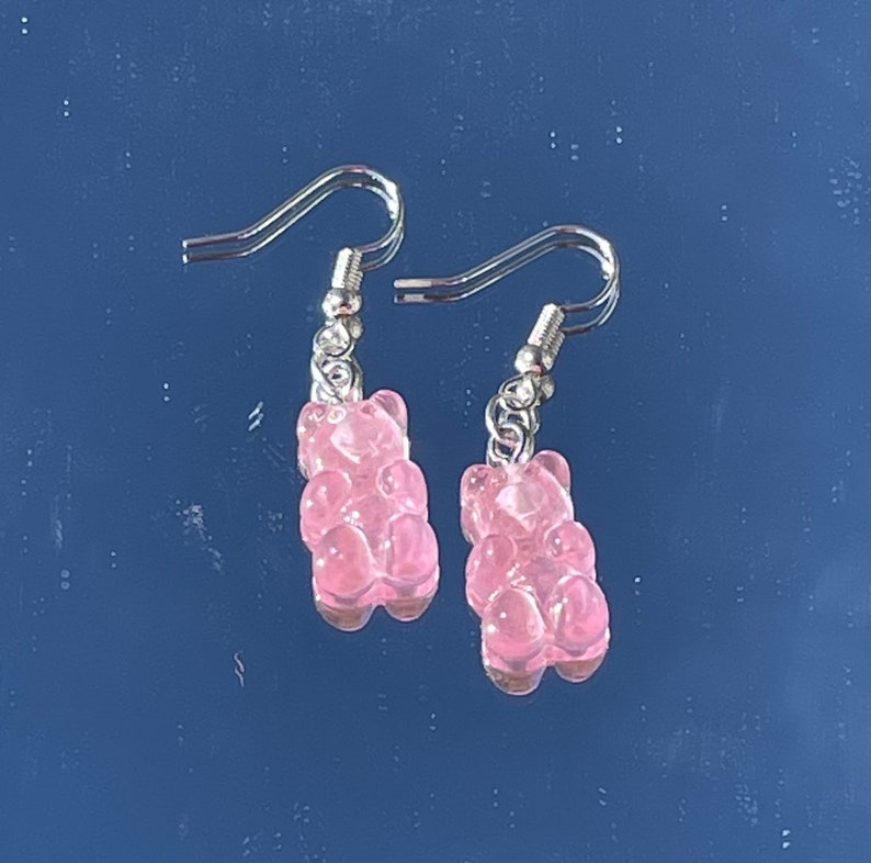 Gummy bear earrings
