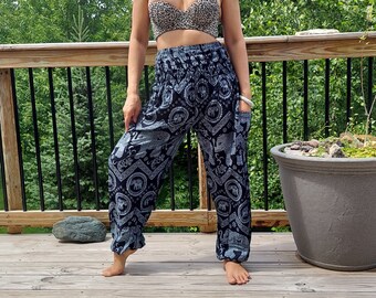 boho elephant pants