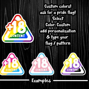 18+ Content Stickers image 4