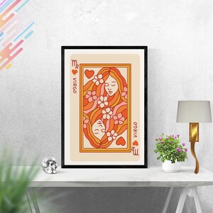 Póster de la carta de Virgo