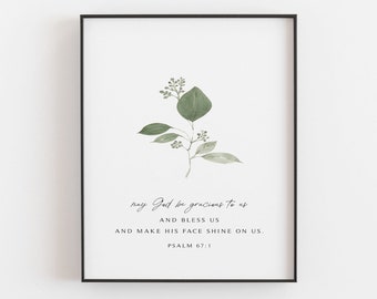 May His Face Shine - Etsy