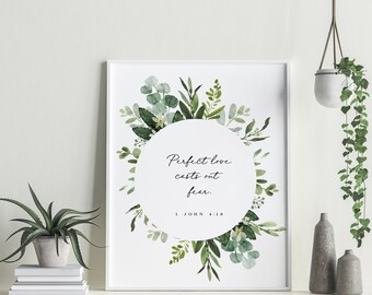 1 John 4 8 Coloring Etsy