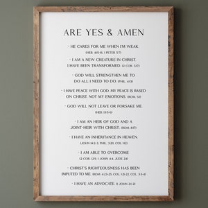 Promises of God Prints, Bible Verse Art Set of 3, Bible Promises Art ...