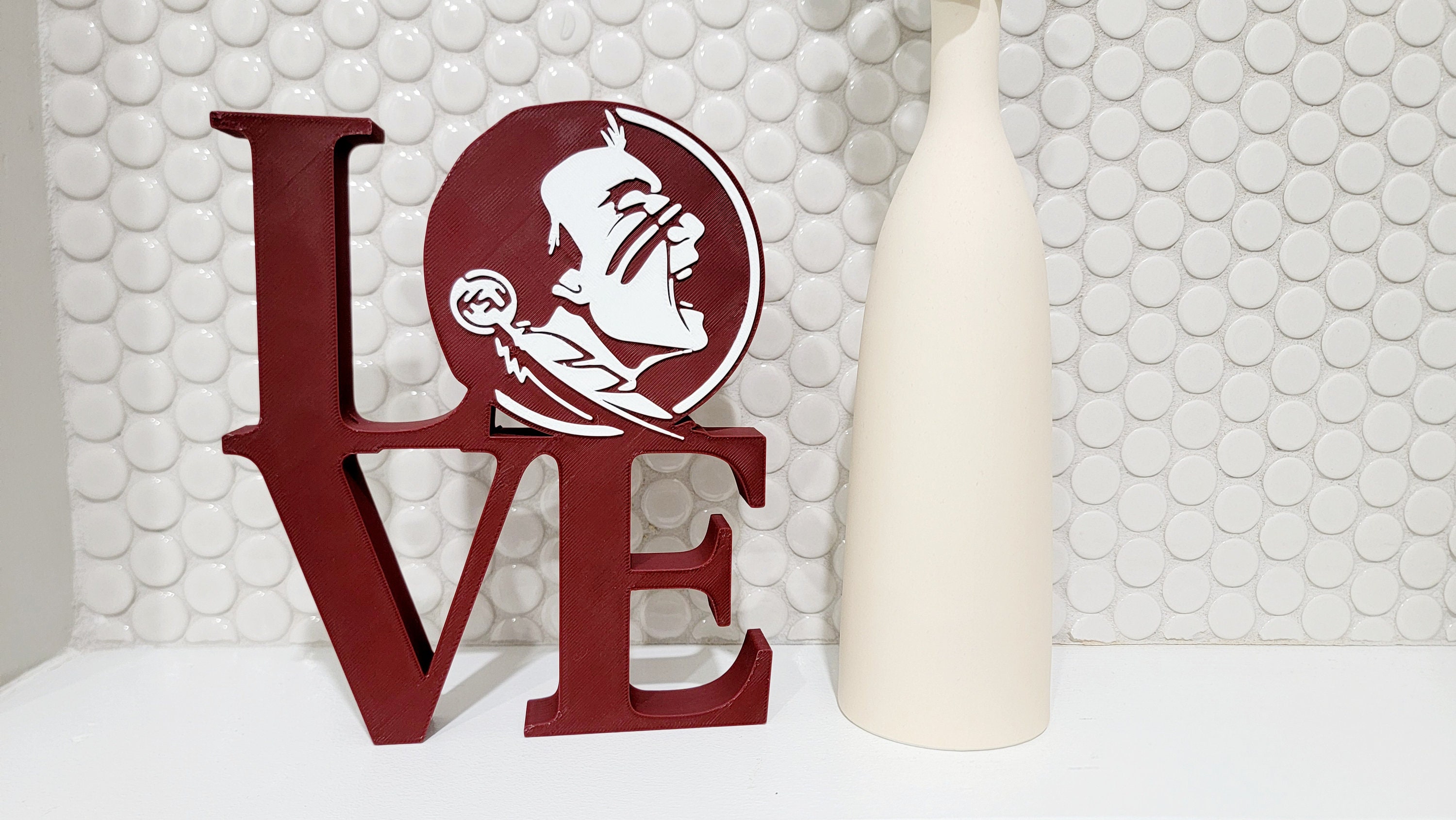 Personalized Florida State LOVE Sign, Seminole Graduation Present ...