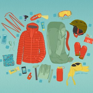 What&#39;s In My Pack: Backcountry Skiing Checklist
