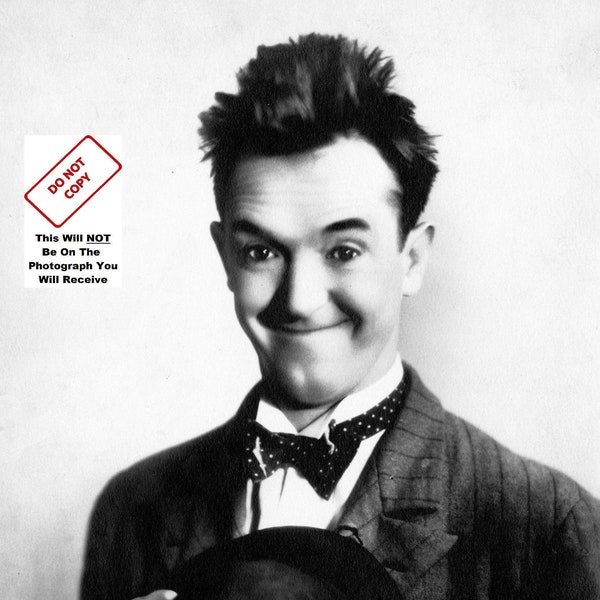 Stan Laurel Comedian Laurel & Hardy Silent Movie Actor Stanley 1920 Vintage Photo Celebrity Movie Star Cinema Theater Photograph Print 9787