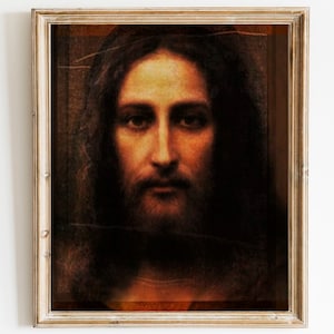 Real Face of Jesus Christ Jesus Art, Christ portrait, holy face Jesus Christ picture of Jesus Christ christian shroud of Turin catholic 9995