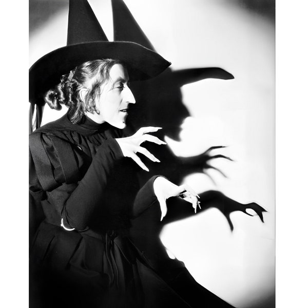 The Wicked Witch of the West, Wizard of Oz Promotional Movie Still Classic Poster Photo 312C