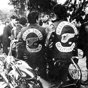 Hells Angels Biker Gang Boss Harley Davidson Motorcycle Leader Guys ...